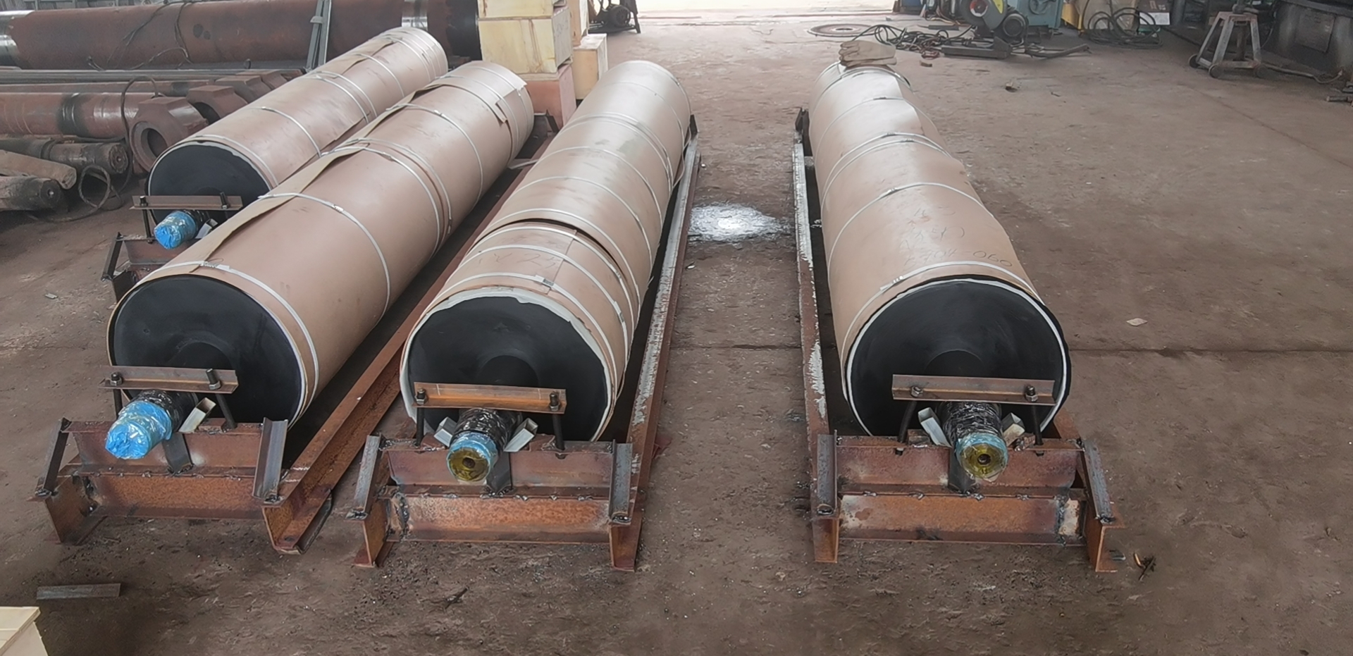8 rollos de barco a españa